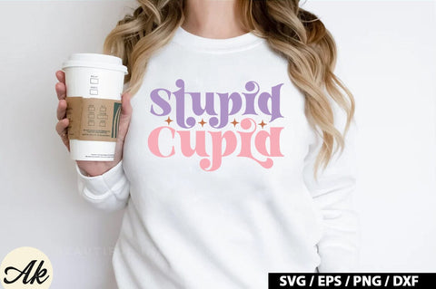 Stupid cupid Retro SVG SVG akazaddesign 