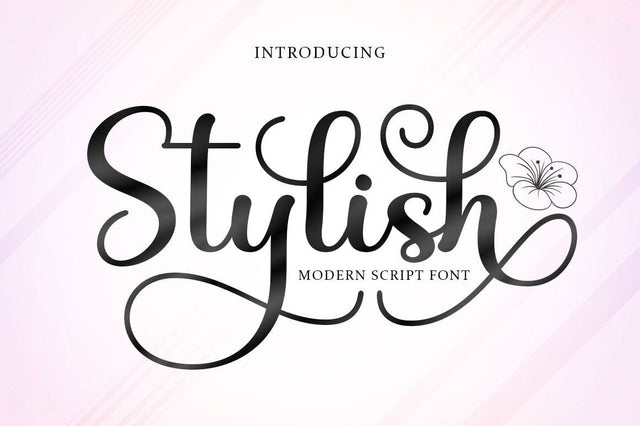 Stylish Script Font Rotterlab studio 