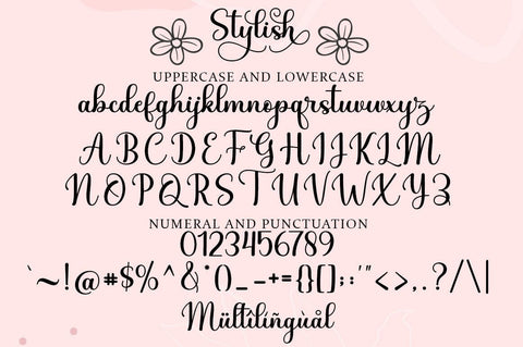 Stylish Script Font Rotterlab studio 