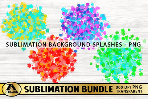 Sublimation Background Bundle-Splash PNG For Sublimation SVG zoellartz 