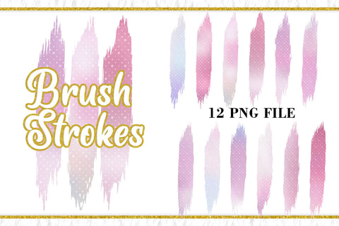 Sublimation Brush Strokes PNG, gradient soft color background, dot pattern Sublimation artnoy 