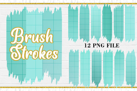 Sublimation Brush Strokes PNG, grid pattern, green color background Sublimation artnoy 