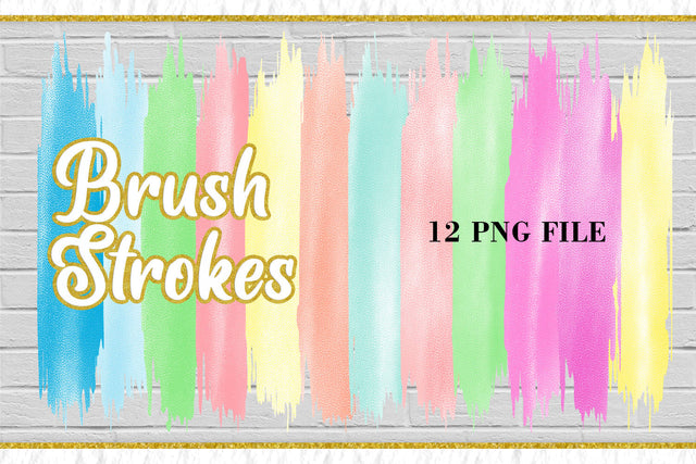 Sublimation Brush Strokes PNG, Sublimation artnoy 