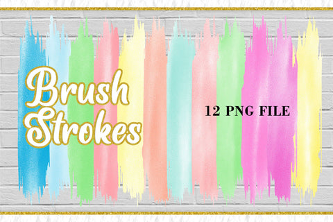 Sublimation Brush Strokes PNG, Sublimation artnoy 