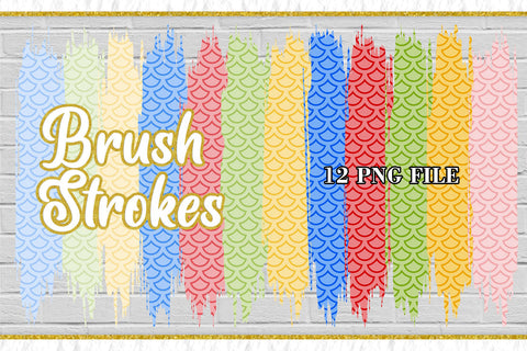 Sublimation Brush Strokes PNG, Sublimation artnoy 