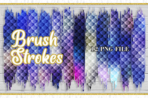 Sublimation Brush Strokes PNG, Sublimation artnoy 