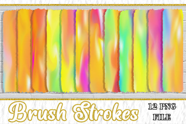Sublimation Brush Strokes PNG, Sublimation artnoy 