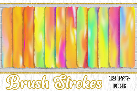 Sublimation Brush Strokes PNG, Sublimation artnoy 