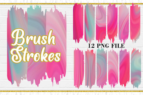 Sublimation Brush Strokes PNG, Sublimation artnoy 