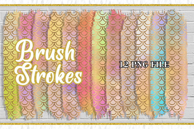 Sublimation Brush Strokes PNG, Sublimation artnoy 