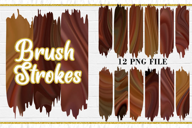Sublimation Brush Strokes PNG, Sublimation artnoy 