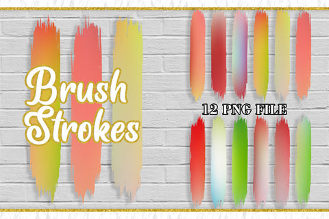 Sublimation Brush Strokes PNG, Sublimation artnoy 