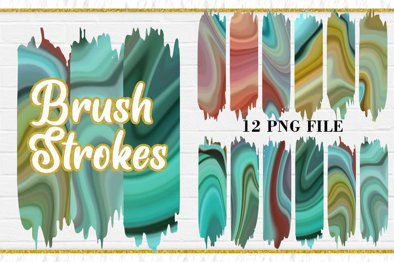 Sublimation Brush Strokes PNG, Sublimation artnoy 