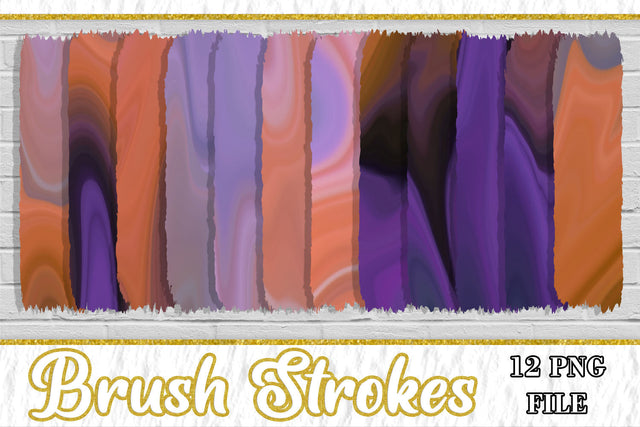 Sublimation Brush Strokes PNG, Sublimation artnoy 
