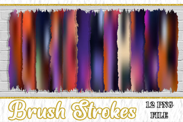 Sublimation Brush Strokes PNG, Sublimation artnoy 