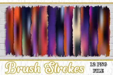 Sublimation Brush Strokes PNG, Sublimation artnoy 