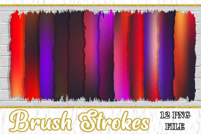 Sublimation Brush Strokes PNG, Sublimation artnoy 