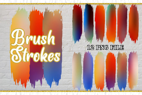 Sublimation Brush Strokes PNG, Sublimation artnoy 