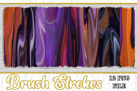 Sublimation Brush Strokes PNG, Sublimation artnoy 