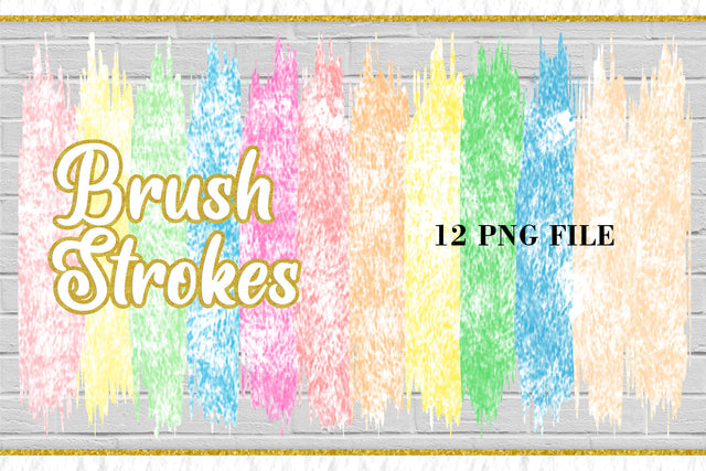 Sublimation Brush Strokes PNG, Sublimation artnoy 