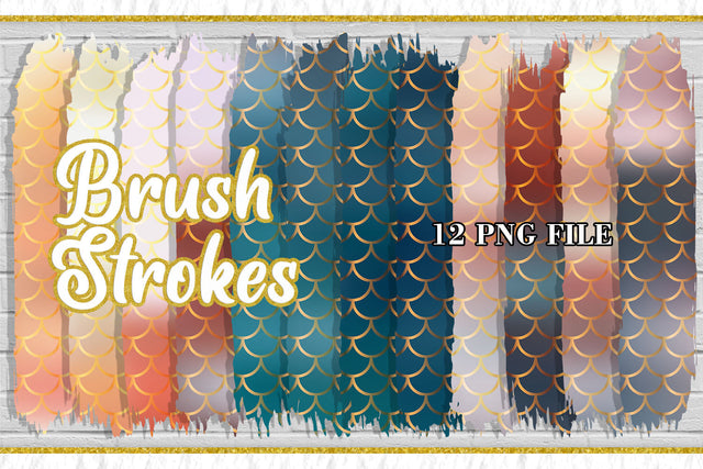 Sublimation Brush Strokes PNG, Sublimation artnoy 