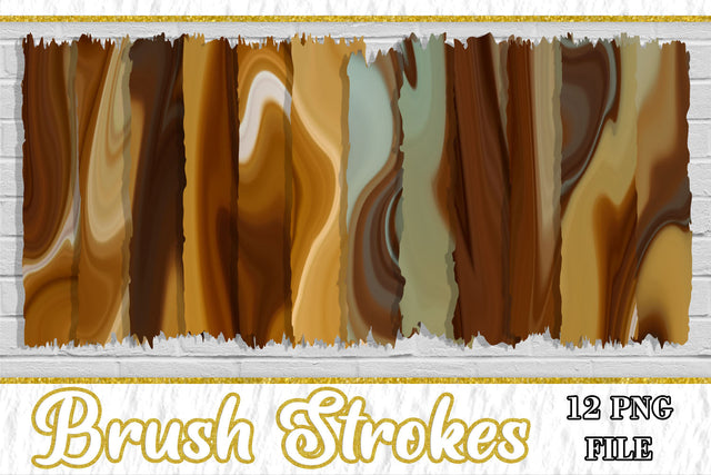Sublimation Brush Strokes PNG, Sublimation artnoy 