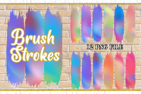 Sublimation Brush Strokes PNG, Sublimation artnoy 