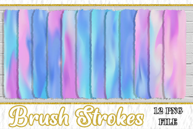 Sublimation Brush Strokes PNG, Sublimation artnoy 