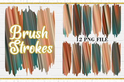 Sublimation Brush Strokes PNG, Sublimation artnoy 