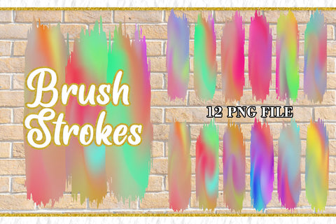 Sublimation Brush Strokes PNG, Sublimation artnoy 