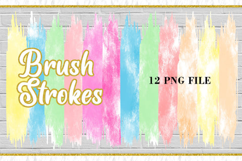 Sublimation Brush Strokes PNG, Sublimation artnoy 