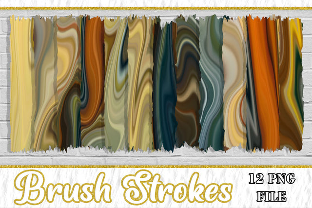 Sublimation Brush Strokes PNG, Sublimation artnoy 