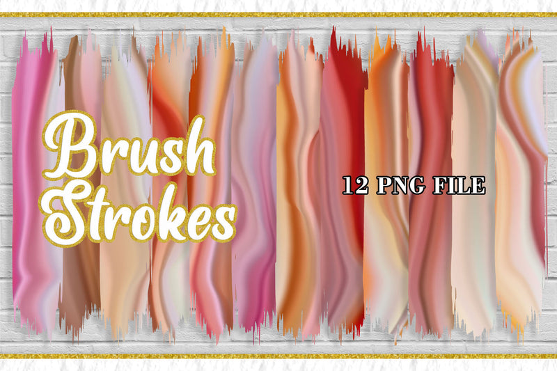 Sublimation Brush Strokes PNG, Sublimation artnoy 