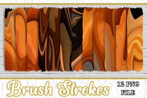 Sublimation Brush Strokes PNG, Sublimation artnoy 