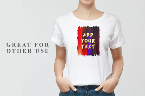 Sublimation Brush Strokes PNG, Sublimation artnoy 