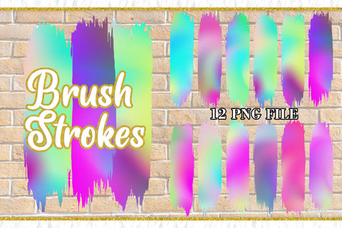 Sublimation Brush Strokes PNG, Sublimation artnoy 