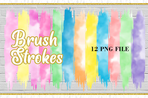 Sublimation Brush Strokes PNG, Sublimation artnoy 