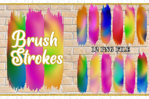Sublimation Brush Strokes PNG, Sublimation artnoy 