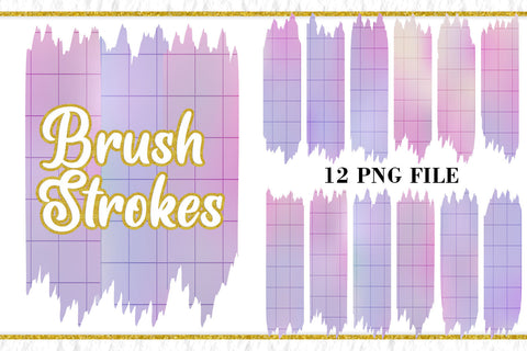 Sublimation Brush Strokes PNG, Unicorn color background Sublimation artnoy 