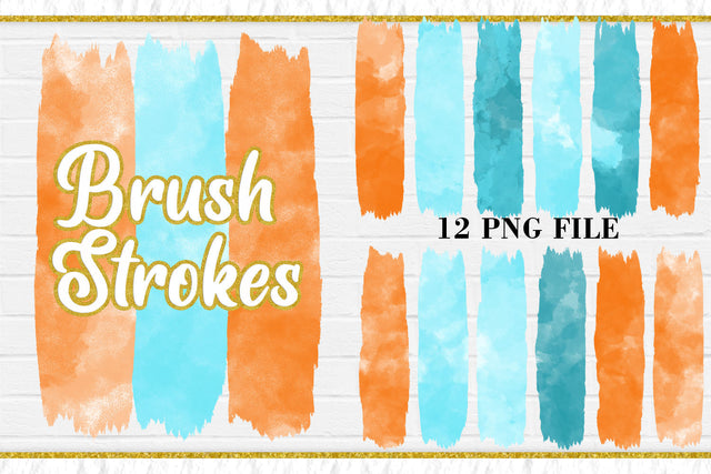 Sublimation Brush Strokes PNG, watercolor background Sublimation artnoy 