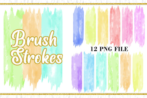 Sublimation Brush Strokes PNG, watercolor background Sublimation artnoy 