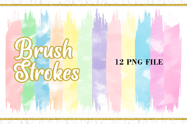 Sublimation Brush Strokes PNG, watercolor background Sublimation artnoy 