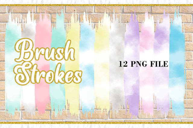 Sublimation Brush Strokes PNG, watercolor cloud background Sublimation artnoy 