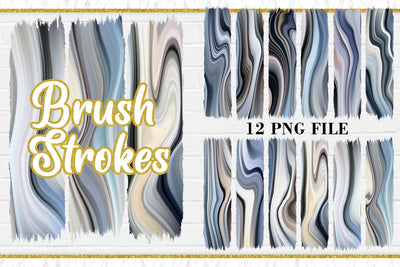 Sublimation Brush Strokes PNG, wave background Sublimation artnoy 