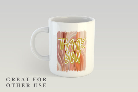 Sublimation Brush Strokes PNG, Wave texture background ,orange background Sublimation artnoy 