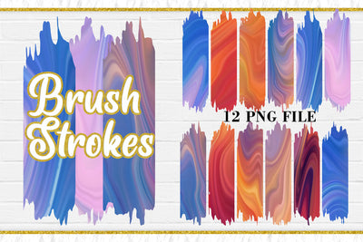 Sublimation Brush Strokes PNG, Wave Texture background Sublimation artnoy 
