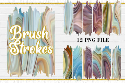 Sublimation Brush Strokes PNG, Wave Texture background Sublimation artnoy 