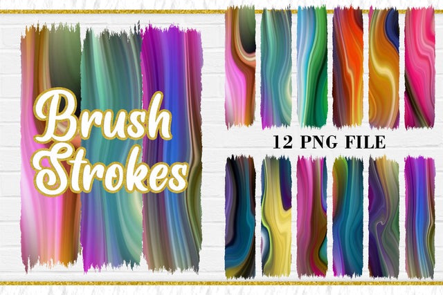 Sublimation Brush Strokes PNG, Wave texture background Sublimation artnoy 