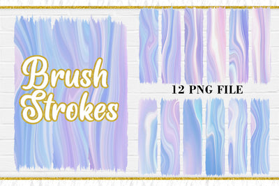 Sublimation Brush Strokes PNG, Wave texture background, unicorn color Sublimation artnoy 