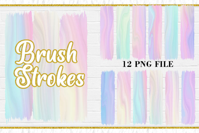 Sublimation Brush Strokes PNG, wave texture pastel color background Sublimation artnoy 